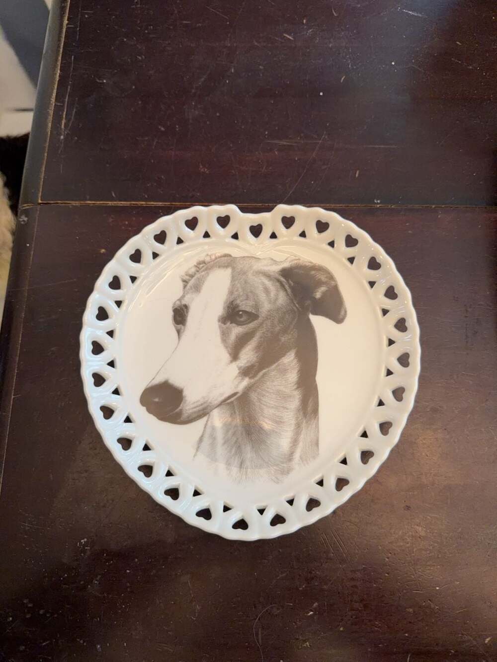Rosalinde The Best of Show Greyhound Porcelain Collector Plate
